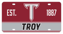 Load image into Gallery viewer, Troy University Metal License Plate
