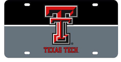 NCAA Texas Tech Red Raiders Metal License Plate - Lightweight, Sturdy & Versatile