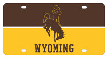 Load image into Gallery viewer, Wyoming Cowboys Metal License Plate Car Tag
