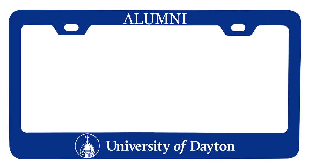 NCAA Dayton Flyers Alumni License Plate Frame - Colorful Heavy Gauge Metal, Officially Licensed