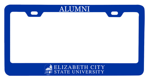 NCAA Elizabeth City State University Alumni License Plate Frame - Colorful Heavy Gauge Metal, Officially Licensed