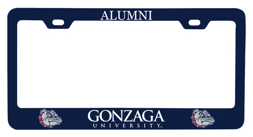 NCAA Gonzaga Bulldogs Alumni License Plate Frame - Colorful Heavy Gauge Metal, Officially Licensed