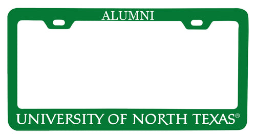 NCAA North Texas Alumni License Plate Frame - Colorful Heavy Gauge Metal, Officially Licensed