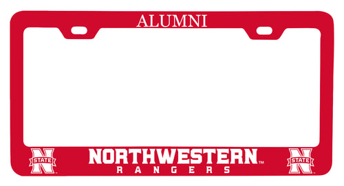 NCAA Northwestern Oklahoma State University Alumni License Plate Frame - Colorful Heavy Gauge Metal, Officially Licensed