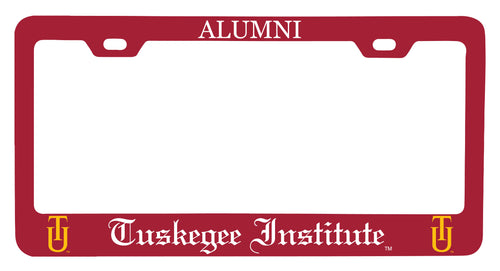 NCAA Tuskegee University Alumni License Plate Frame - Colorful Heavy Gauge Metal, Officially Licensed
