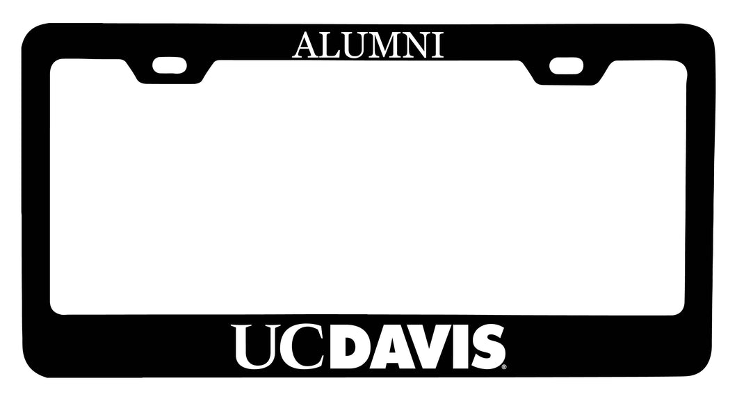 NCAA UC Davis Aggies Alumni License Plate Frame - Colorful Heavy Gauge Metal, Officially Licensed