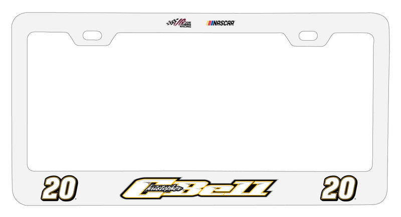 #20 Christopher Bell Officially Licensed Metal License Plate Frame