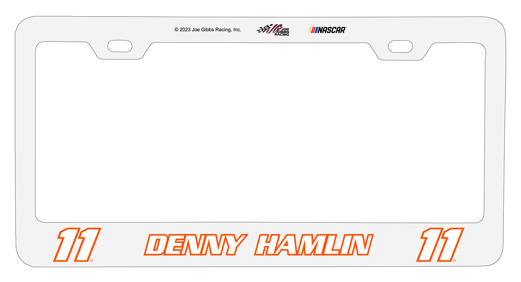 #11 Denny Hamlin Officially Licensed Metal License Plate Frame
