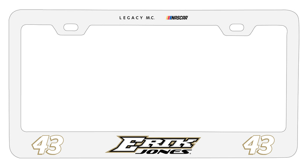 #43 Erik Jones Officially Licensed Metal License Plate Frame