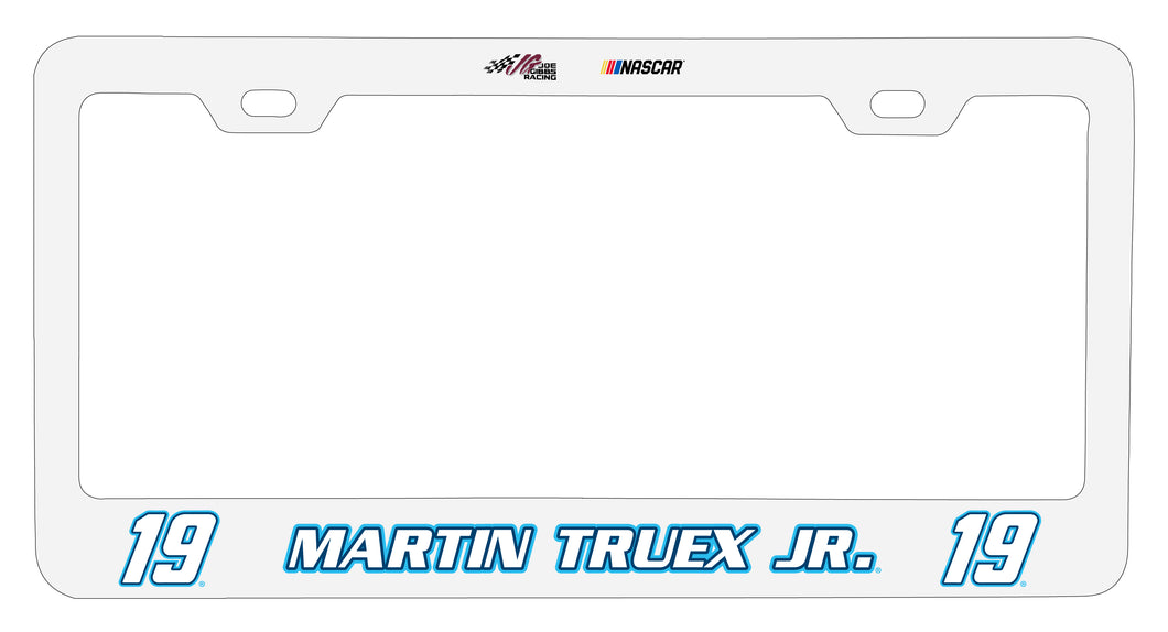 #19 Martin Truex Jr. Officially Licensed Metal License Plate Frame