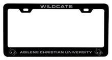 Load image into Gallery viewer, Abilene Christian University NCAA Laser-Engraved Metal License Plate Frame - Choose Black or White Color
