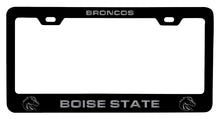 Load image into Gallery viewer, Boise State Broncos NCAA Laser-Engraved Metal License Plate Frame - Choose Black or White Color
