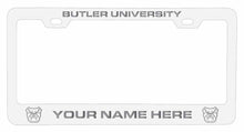 Load image into Gallery viewer, Customizable Butler Bulldogs NCAA Laser-Engraved Metal License Plate Frame - Personalized Car Accessory
