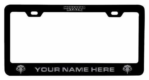 Customizable Morehead State University NCAA Laser-Engraved Metal License Plate Frame - Personalized Car Accessory