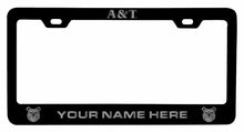 Load image into Gallery viewer, Customizable North Carolina A&amp;T State Aggies NCAA Laser-Engraved Metal License Plate Frame - Personalized Car Accessory
