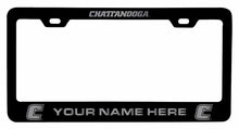 Load image into Gallery viewer, Customizable University of Tennessee at Chattanooga NCAA Laser-Engraved Metal License Plate Frame - Personalized Car Accessory
