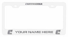 Load image into Gallery viewer, Customizable University of Tennessee at Chattanooga NCAA Laser-Engraved Metal License Plate Frame - Personalized Car Accessory
