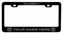 Load image into Gallery viewer, Customizable Villanova Wildcats NCAA Laser-Engraved Metal License Plate Frame - Personalized Car Accessory
