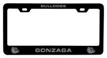 Load image into Gallery viewer, Gonzaga Bulldogs NCAA Laser-Engraved Metal License Plate Frame - Choose Black or White Color
