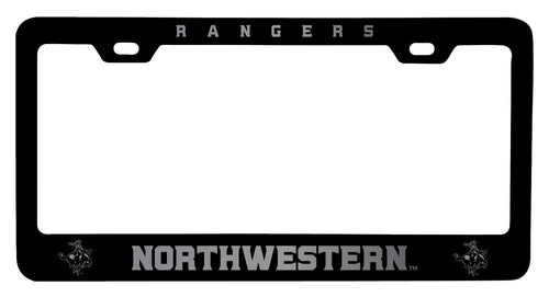 Northwestern Oklahoma State University NCAA Laser-Engraved Metal License Plate Frame - Choose Black or White Color