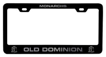 Load image into Gallery viewer, Old Dominion Monarchs NCAA Laser-Engraved Metal License Plate Frame - Choose Black or White Color
