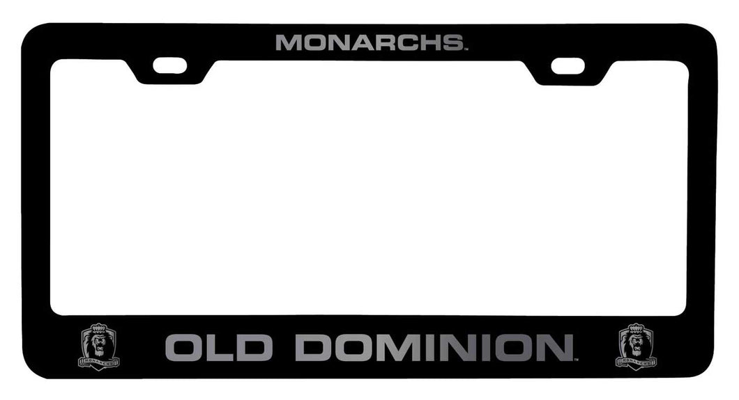 Old Dominion Monarchs NCAA Laser-Engraved Metal License Plate Frame - Choose Black or White Color