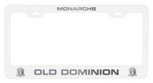 Load image into Gallery viewer, Old Dominion Monarchs NCAA Laser-Engraved Metal License Plate Frame - Choose Black or White Color
