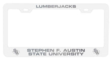 Load image into Gallery viewer, Stephen F. Austin State University Laser Engraved Metal License Plate Frame - Choose Your Color
