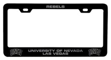 Load image into Gallery viewer, UNLV Rebels Laser Engraved Metal License Plate Frame - Choose Your Color
