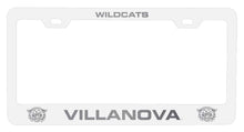 Load image into Gallery viewer, Villanova Wildcats NCAA Laser-Engraved Metal License Plate Frame - Choose Black or White Color
