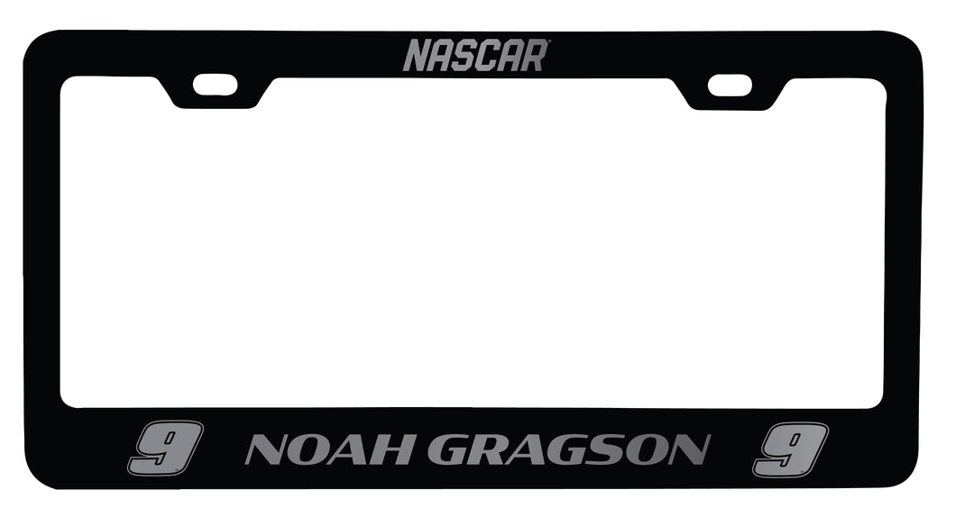 Noah Gragson #9 Nascar Etched License Plate Frame