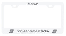 Load image into Gallery viewer, Noah Gragson #9 Nascar Etched License Plate Frame
