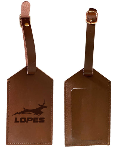 Elegant Grand Canyon University Lopes NCAA Leather Luggage Tag with Engraved Logo
