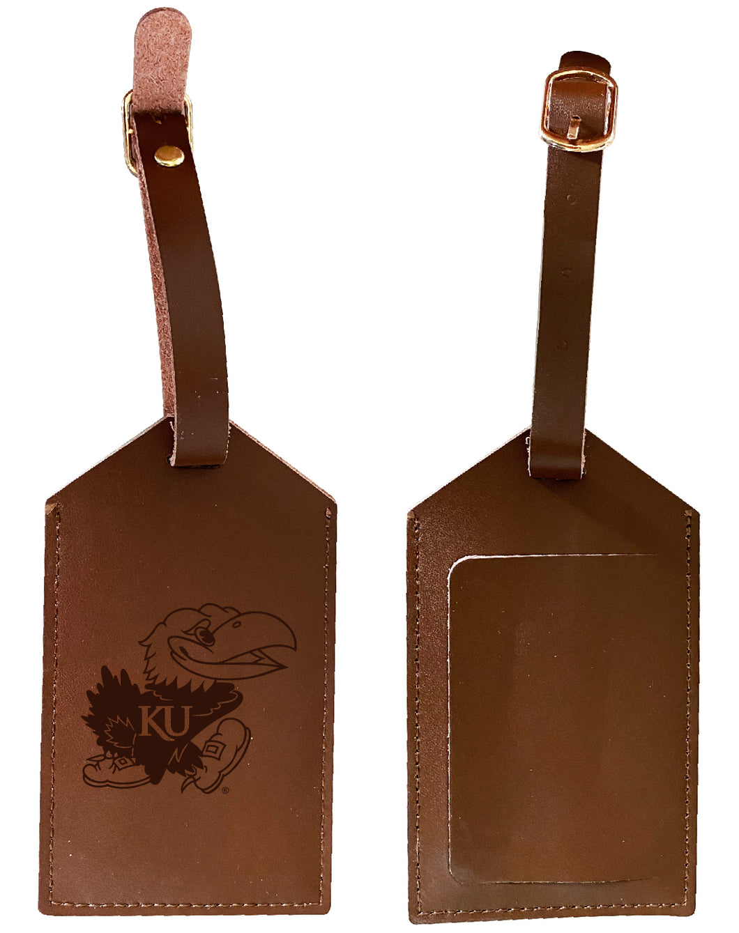 Elegant Kentucky Wildcats NCAA Leather Luggage Tag with Engraved Logo