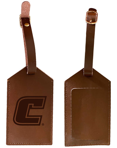 Elegant University of Tennessee at Chattanooga NCAA Leather Luggage Tag with Engraved Logo