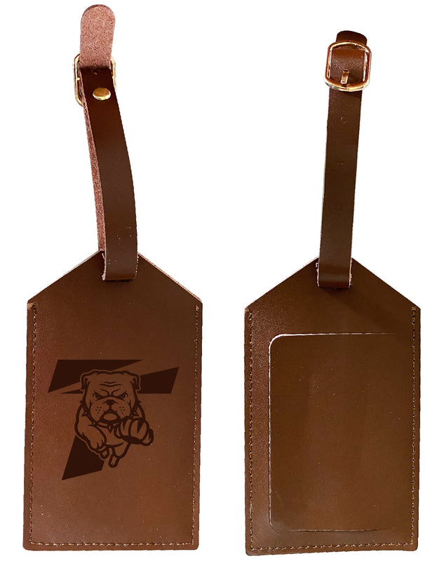 Elegant Truman State University NCAA Leather Luggage Tag with Engraved Logo