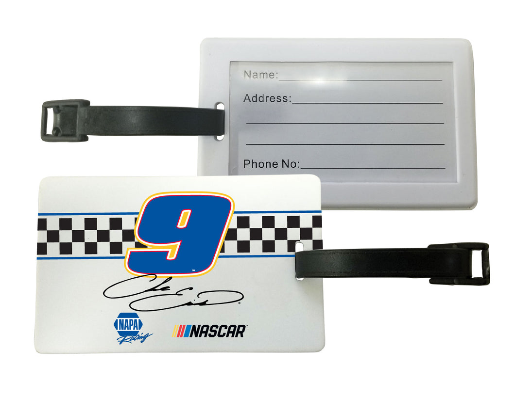 R and R Imports, Inc Chase Elliott #9 Luggage Tag 2-Pack New for 2020