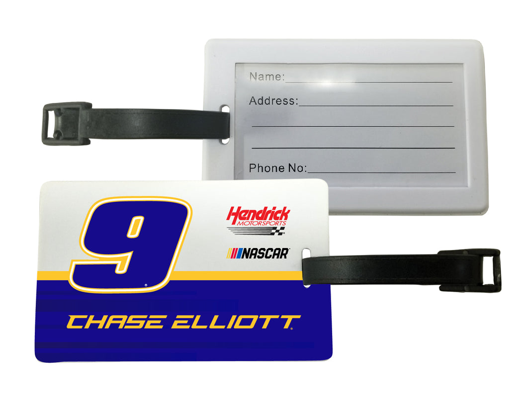 #9 Chase Elliott Officially Licensed Luggage Tag