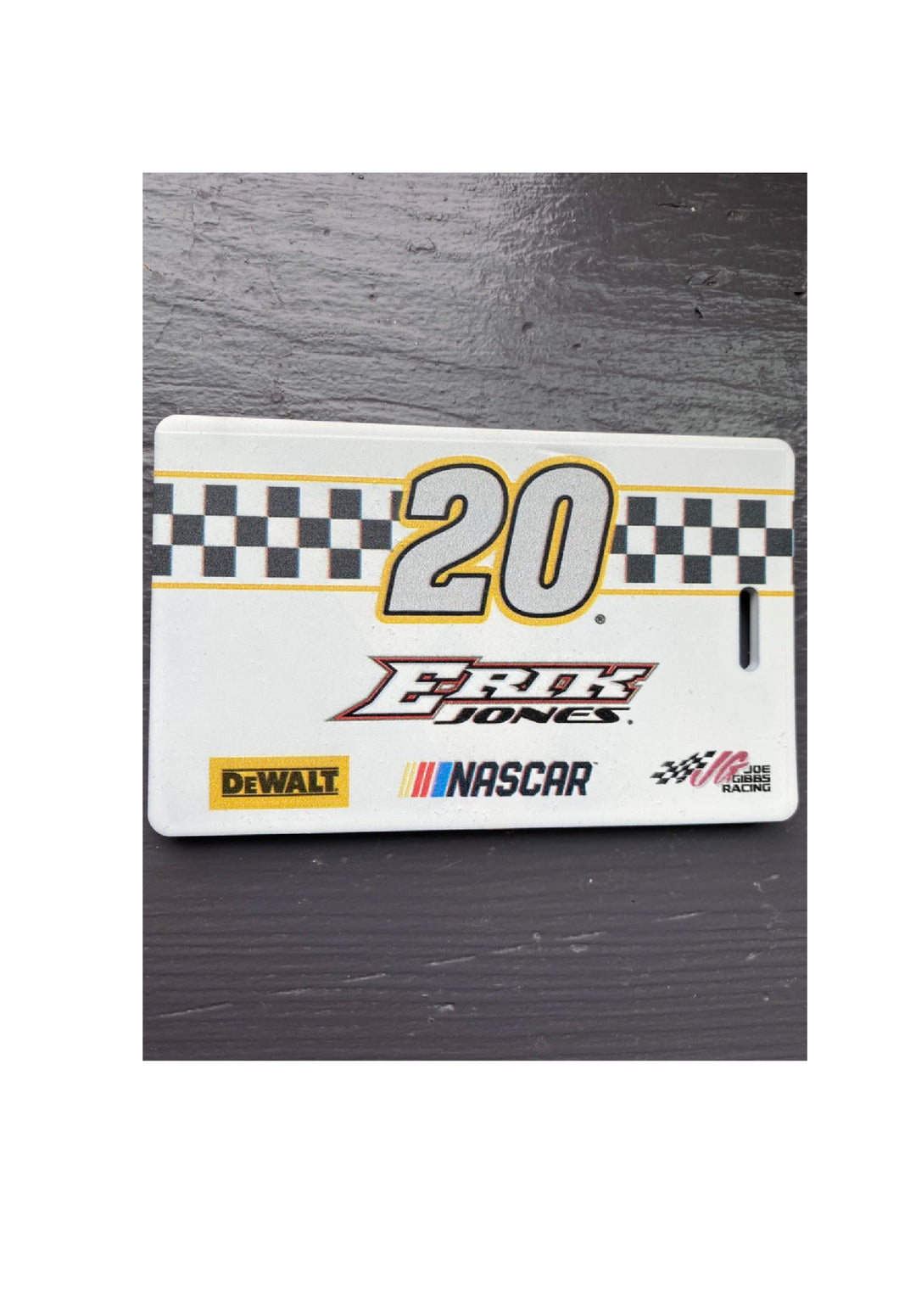 R and R Imports, Inc Erik Jones #20 Luggage Tag 2-Pack New for 2020