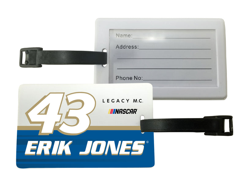 #43 Erik Jones Officially Licensed Luggage Tag