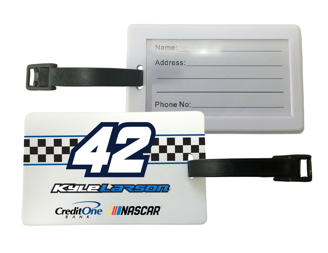 R and R Imports, Inc Kyle Larson #42 Luggage Tag 2-Pack New for 2020