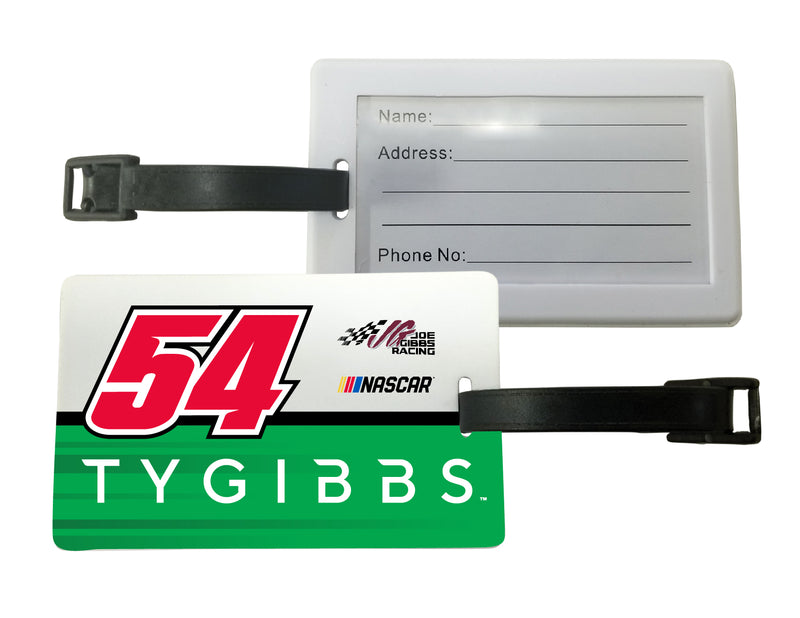 #54 Ty Gibbs Officially Licensed Luggage Tag