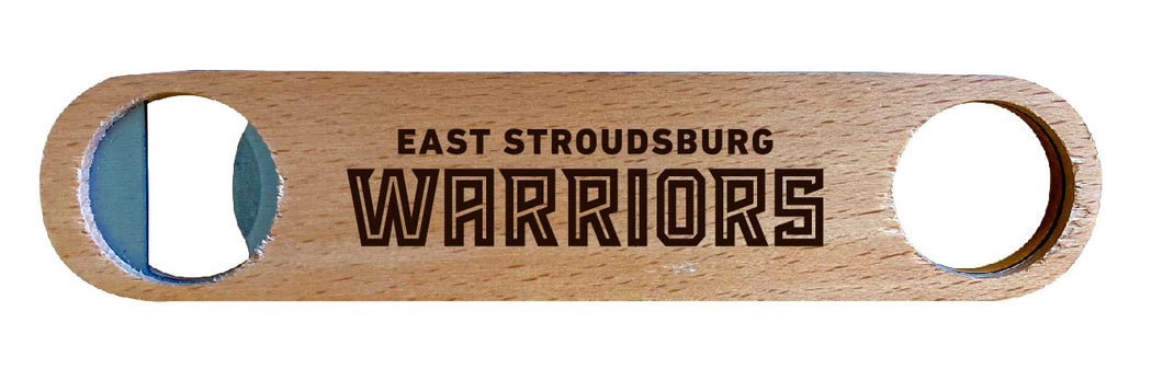 East Stroudsburg University NCAA Elegant Laser-Etched Wooden Bottle Opener - Collegiate Bar Accessory
