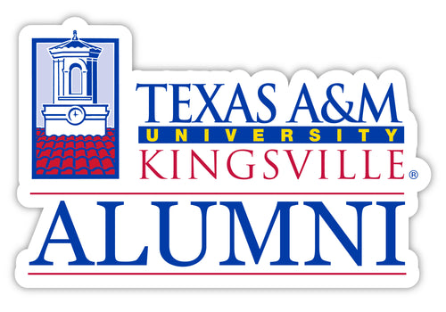 Texas A&M Kingsville Javelinas 4-Inch Alumni NCAA Vinyl Sticker - Durable School Spirit Decal