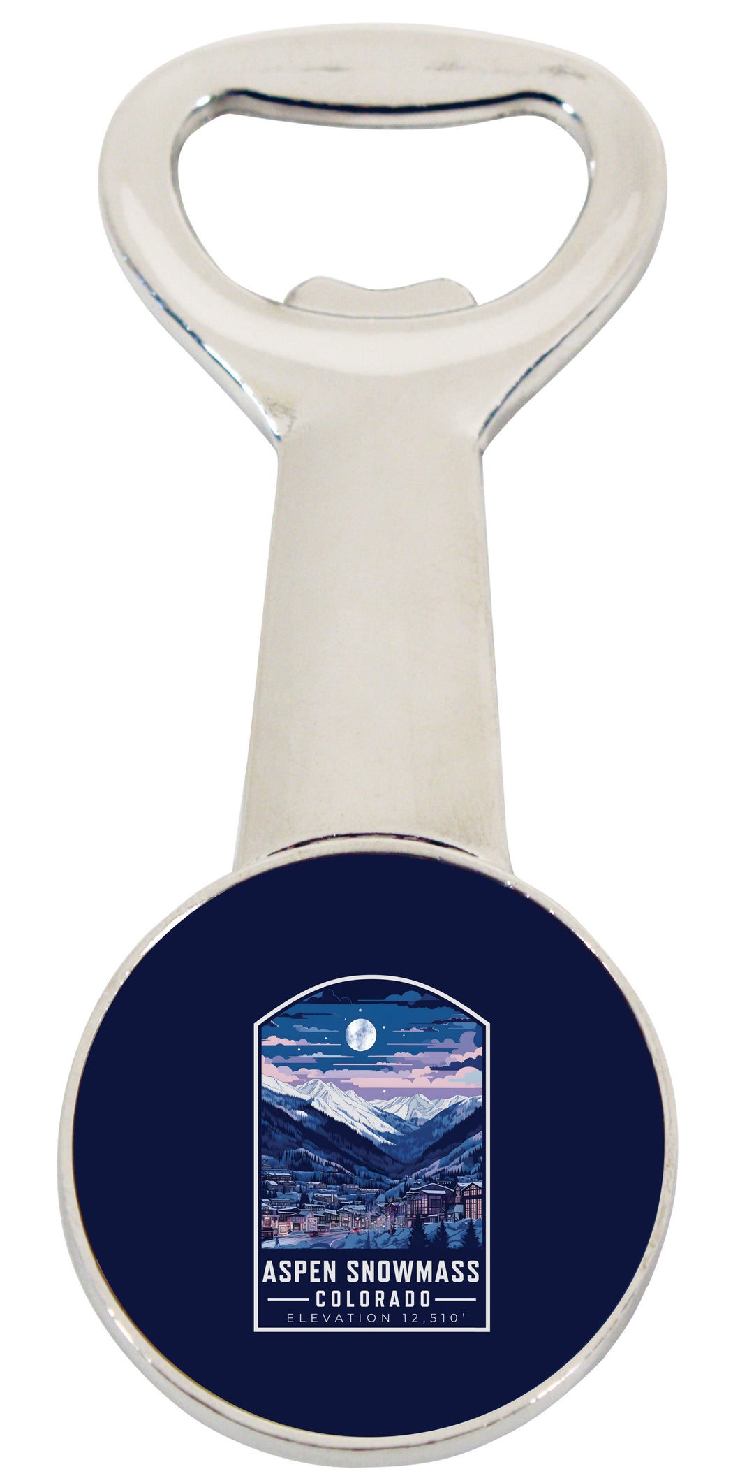 Aspen Snowmass Colorado Souvenir  Magnetic Bottle Opener