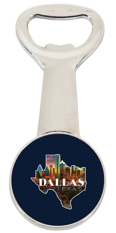 Dallas Texas Souvenir  Magnetic Bottle Opener