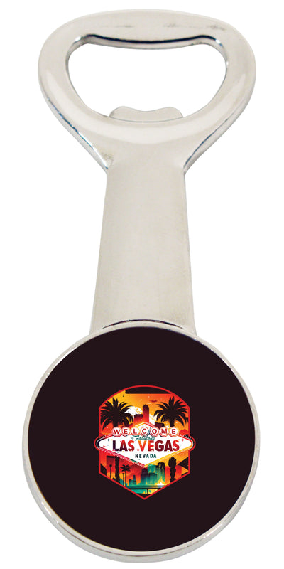 Las Vegas Nevada Souvenir  Magnetic Bottle Opener