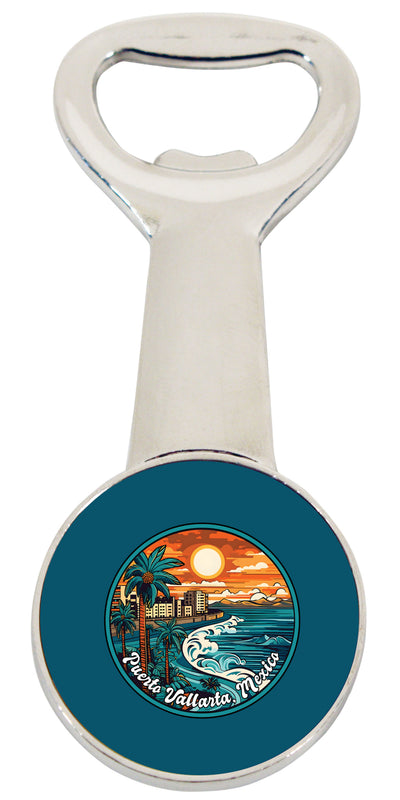 Puerto Vallarta Mexico Souvenir  Magnetic Bottle Opener