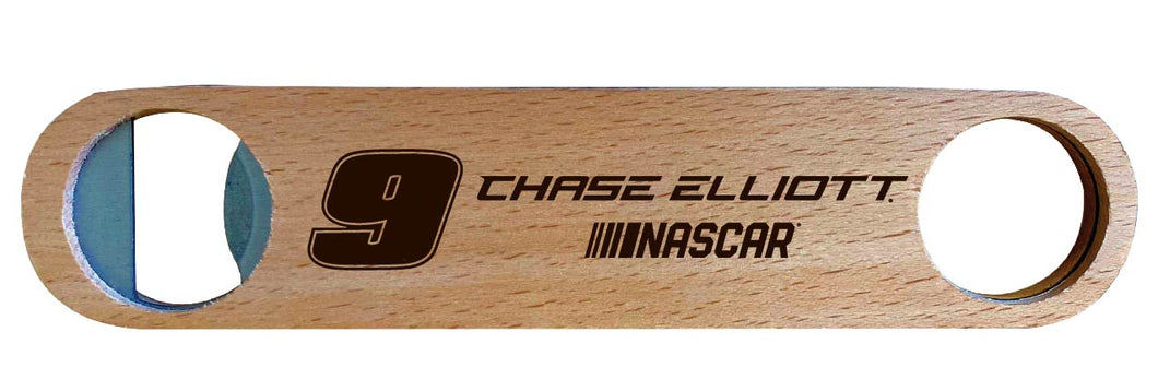 #9 Chase Elliott Laser Engraved Wooden Bottle Opener