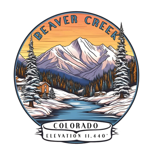 Beaver Creek Colorado A Exclusive Destination Fridge Decor Magnet Featuring Gorgeous Design, perfect for home décor, gift or collector's item